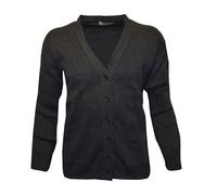 Louie James Cardigan Classico In Cotone Misto Da Uomo 2XL-6XL, 3 Colori