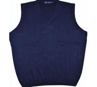 Louie James Uomo Misto Cotone senza Maniche Maglione 2XL-8XL,3 Col