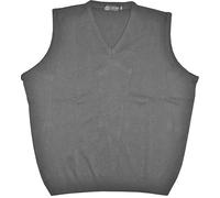 Louie James Uomo Misto Cotone senza Maniche Maglione 2XL-8XL,3 Col