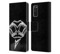 LOUIJOVERART BIANCO E NERO CUSTODIA COVER A PORTAFOGLIO PER SAMSUNG TELEFONI 1