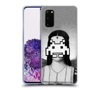LOUIJOVERART BIANCO E NERO CUSTODIA COVER MORBIDA IN GEL PER SAMSUNG TELEFONI 1