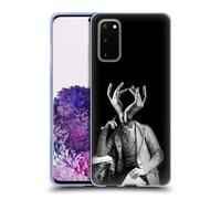 LOUIJOVERART BIANCO E NERO CUSTODIA COVER MORBIDA IN GEL PER SAMSUNG TELEFONI 1