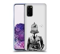 LOUIJOVERART BIANCO E NERO CUSTODIA COVER MORBIDA IN GEL PER SAMSUNG TELEFONI 1