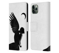 LOUIJOVERART BIANCO E NERO CUSTODIA COVER PORTAFOGLIO IN PELLE PER APPLE iPHONE