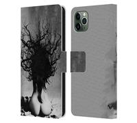LOUIJOVERART BIANCO E NERO CUSTODIA COVER PORTAFOGLIO IN PELLE PER APPLE iPHONE