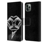 LOUIJOVERART BIANCO E NERO CUSTODIA COVER PORTAFOGLIO IN PELLE PER APPLE iPHONE