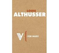 Louis Althusser For Marx (Tascabile) Radical Thinkers Set 01