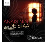 Louis Andriessen Louis Andriessen: Anaïs Nin/De Staat (CD) Album