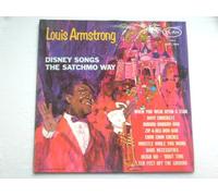 Louis Armstrong - Louis Armstrong Disney Songs The Satchmo Way LP Buena Vista BVS4044 EX/VG 1968