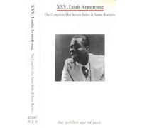 LOUIS ARMSTRONG - MC K7 CASSETTE XXV LOUIS ARMSTRONG THE COMPLETE HOT SEVEN SIDES & SOME RARITIES SUISA ITALY JZMC 325
