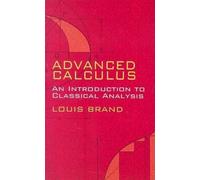 Louis Brand Advanced Calculus (Tascabile) Dover Books on Mathematics