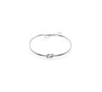 Louis Ciocchetti dal 1887 Bracciale Argento 925 Con Nodo, Regolabile 16cm+4cm, Nodo Simbolico per Amore, Amicizia e Infinito e San Valentino, Made in Italy
