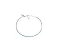 Louis Ciocchetti dal 1887 Bracciale Tennis Argento 925 con Zirconi 5A, Gioiello Elegante Regolabile per Donna - Idea Regalo Raffinata con Packaging Lusso - Qualità Made in Italy