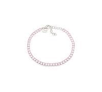 Louis Ciocchetti dal 1887 Bracciale Tennis Argento 925 con Zirconi 5A, Gioiello Elegante Regolabile per Donna - Idea Regalo Raffinata con Packaging Lusso - Qualità Made in Italy