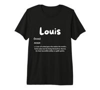 Louis Definition Personalized Name Custom Costume for Louis Maglietta Premium