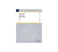 Louis Drouet 25 Etudes: Solo Flute: For Flute (Tascabile)