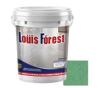 Louis Forest Epoxy Floor Paint, Waterproof Epoxy Colored Sand Floor Paint,High-Gloss Marble Effect,Garage and Concrete, Indoor and Outdoor (Green,1 kg)