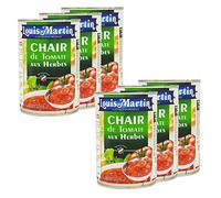 Louis Martin - Set di 6 carni di pomodoro, erbe provenzali, confezione da 400 g