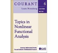 Louis Nirenberg Topics in Nonlinear Functional Analysis (Tascabile)