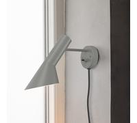 Louis Poulsen AJ Lampada da parete, grigio caldo - con interruttore/con Stecker