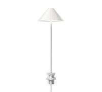 Louis Poulsen lampada da tavolo LED Keglen, bianca, con pin, 3000K Louis Poulsen