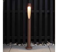 Louis Poulsen lampione Flindt, 930, corten 70 cm base 24 V Louis Poulsen