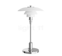 Louis Poulsen PH 2/1 Lampada ricaricabile LED, cromo lucido