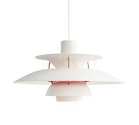 Louis Poulsen PH 5 Lampada a sospensione, bianco moderno