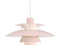 Louis Poulsen PH 5 Lampada a sospensione, Monochrome - rosa pallido