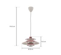 Louis Poulsen PH 5 Mini lampada a sospensione rosa Louis Poulsen
