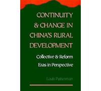 Louis Putterman Continuity and Change in China's Rural Develo (Copertina rigida)