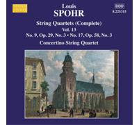 Louis Spohr Louis Spohr: String Quartets - Volume 13 (CD) Album