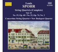 Louis Spohr Louis Spohr: String Quartets - Volume 15 (CD) Album