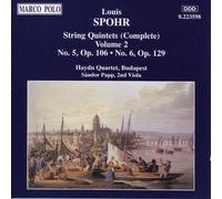 Louis Spohr Louis Spohr: String Quintets (Complete): No. 5, Op. 106 - No. 6 (CD)