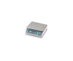 Louis Tellier - Bilancia Elettronica Professionale - 30 kg - IP53 - Precisione 2 g - Piatto Estraibile - 29,8 x 23,6 cm