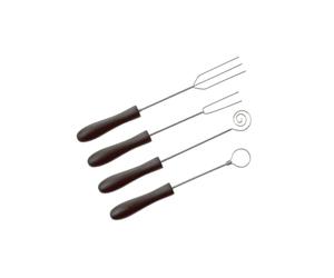 Louis Tellier ID5000 - Set di 4 forchette per cioccolato