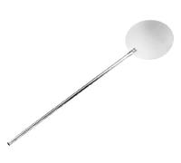 Louis Tellier NPX31 Rinkit-Pala per Pizza in Acciaio Inox, con Manico, Modello Rom, 31 cm