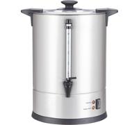 Louis Tellier - Percolatore professionale per caffè, capacità 10 l, 75 tazze, in acciaio inox, filtro in acciaio inox, rubinetto antigoccia