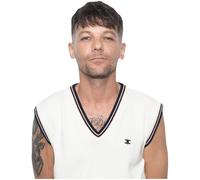 Louis Tomlinson (White Vest) Half Body Buddy Cutout