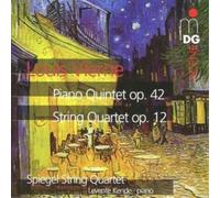 Louis Vierne String Quartet Op. 12, Piano Quartet Op. 42 (Kende) (CD) Album