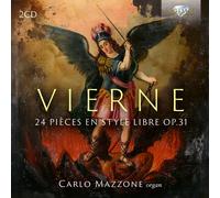 Louis Vierne Vierne: 24 Pièces En Style Libre, Op. 31 (CD) Album
