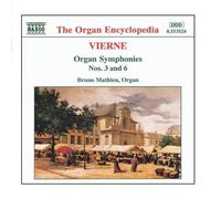 Louis Vierne VIERNE: Organ Symphonies Nos. 3 and 6 (CD)