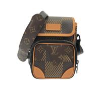 Louis Vuitton Vintage, ,Pre-owned ,Uomo ,Marrone ,ONE SIZE Pre-owned Damier Giant Amazon Messenger Shoulder Bag