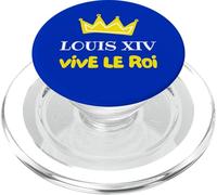Louis XIV Vive le Roi de France Couronne Histoire Versailles PopSockets PopGrip per MagSafe