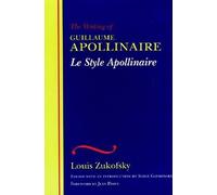 Louis Zukofsky Le Style Apollinaire (Tascabile)