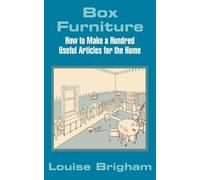 Louise Brigham Box Furniture (Tascabile)