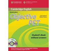 Louise Hashemi Objective PET Student's Book without Answe (Mixed Media Product)