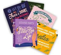 Louise Hay Affirmation Cards Deck for a Stress-Free Life Edizione Inglese