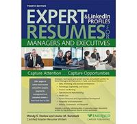 Louise Kursmark Expert Resumes & LinkedIn Profiles for Managers an (Tascabile)