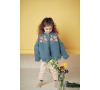 Louise Misha Cape Clara Stone Blue Taglia: 7Y | Giacche Outlet | kids | Blu